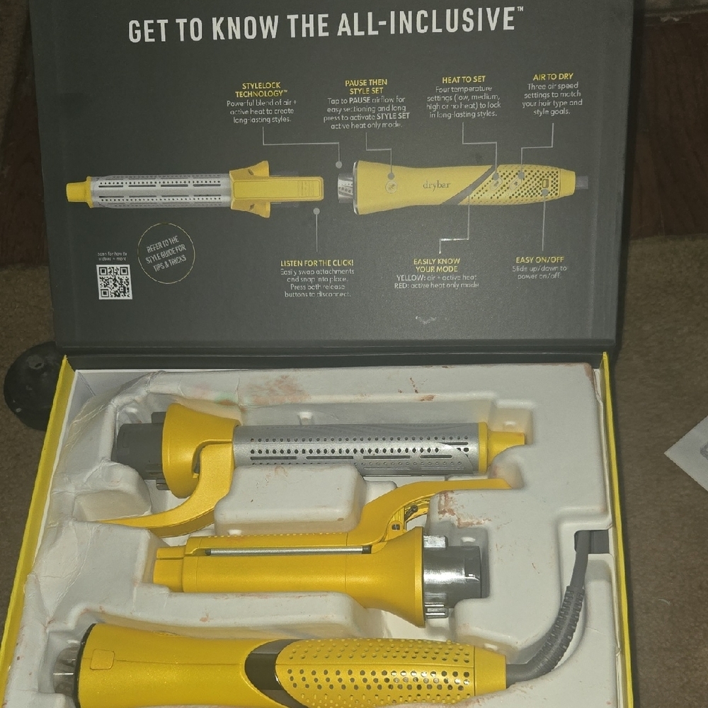 Drybar Yellow Multi-Styler Set - Picture 2 of 2